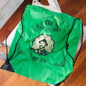 Dr McGillicuddys world famous bag green
